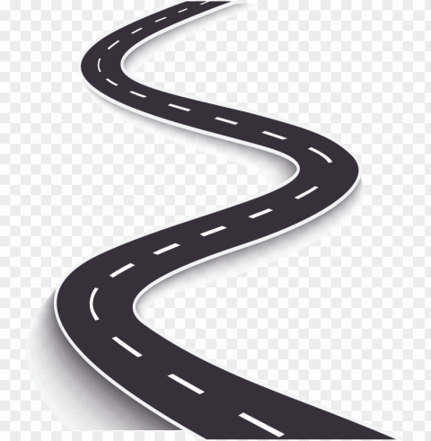 curvy road image royalty free download - transparent cartoon windy road Clear PNG pictures package