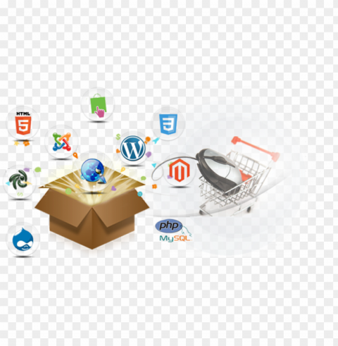 Custom Ecommerce Website Development - Custom E Commerce Development PNG Image With Isolated Icon