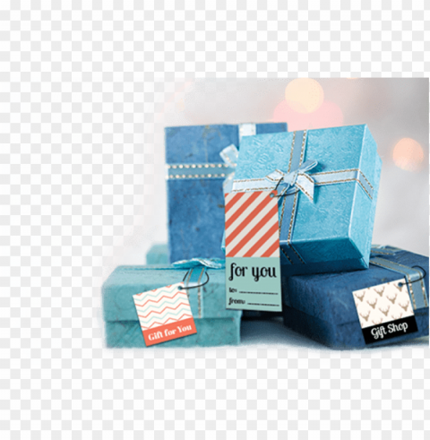 custom gift tag printing - box PNG images with clear alpha layer