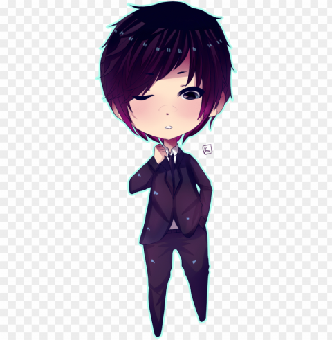 cute anime boy transparent clipart free download ya - chibi cute anime boy Isolated Artwork with Clear Background in PNG