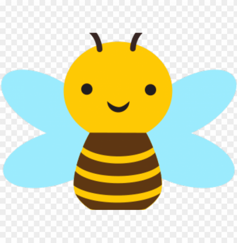 cute bee art Isolated Design Element on Transparent PNG PNG transparent with Clear Background ID ec0f8a68