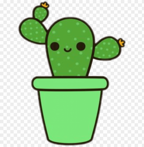 Cute Cacti - Cactus Kawaii Free PNG Images With Transparent Layers Diverse Compilation