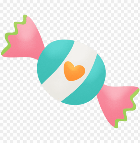 Cute Candy PNG Transparent Graphic