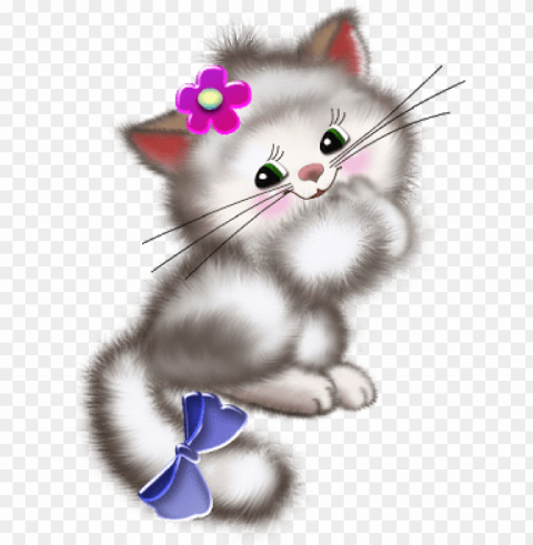 Cute Cat Download - Kitten Clip Art HighQuality Transparent PNG Isolated Graphic Design