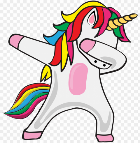 cute dabbing unicorn shirt funny unicorn dab tshirt No-background PNGs