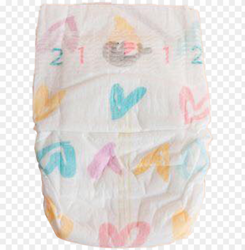 cute diapers - patchwork PNG Image with Clear Background Isolation