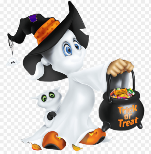 cute halloween ghost clipart PNG images with transparent canvas comprehensive compilation