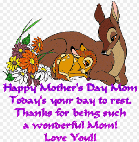 - cute happy mother day animated Clear PNG graphics free