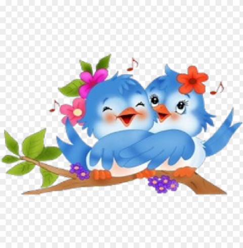 cute love birds animatio PNG graphics with clear alpha channel broad selection