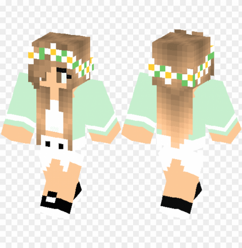 cute minecraft skins for girls pe PNG transparent photos mega collection