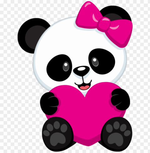 cute panda clip art black and white - osos pandas animados Free PNG images with alpha transparency