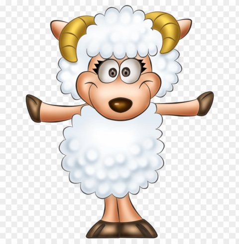 cute sheep Transparent Background Isolated PNG Design PNG transparent with Clear Background ID 79bba7e7