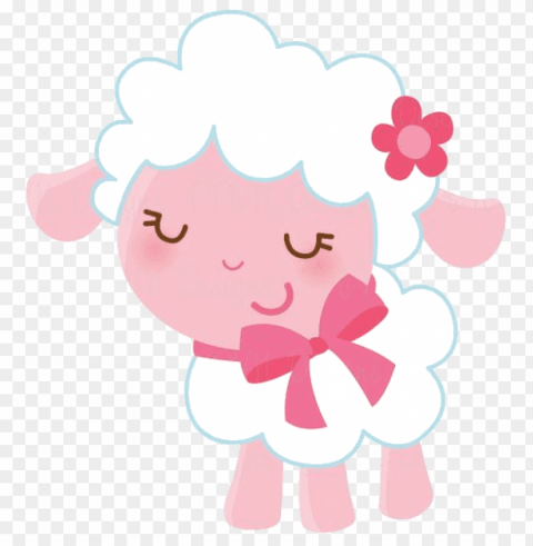 cute sheep Transparent background PNG artworks