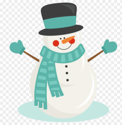 cute snowman clipart clip art 2 - cute snowman clipart Isolated Object in Transparent PNG Format