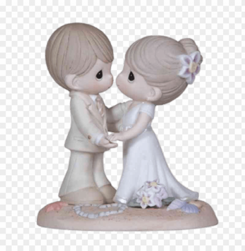 cute wedding figurines PNG files with alpha channel