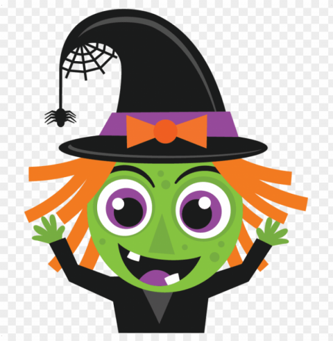 cute witch PNG images with cutout