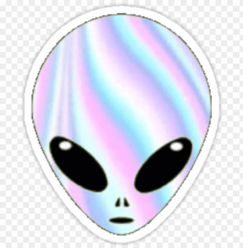 cuteaesthetictumblr stickers - alien PNG graphics with transparent backdrop