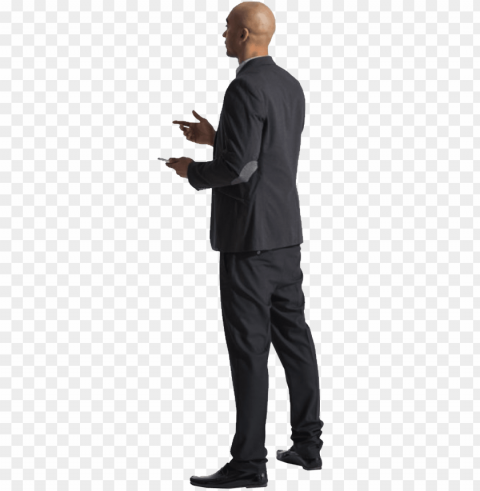 cutout man standing hands people cutout cut out people - men victorian suit ClearCut Background PNG Isolated Subject