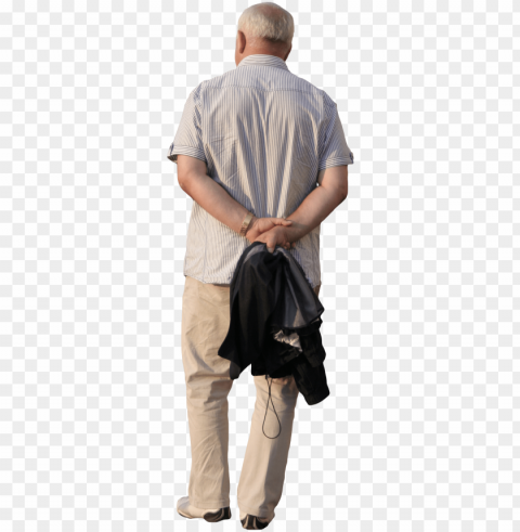 cuts pix - old man walking PNG files with transparent canvas extensive assortment