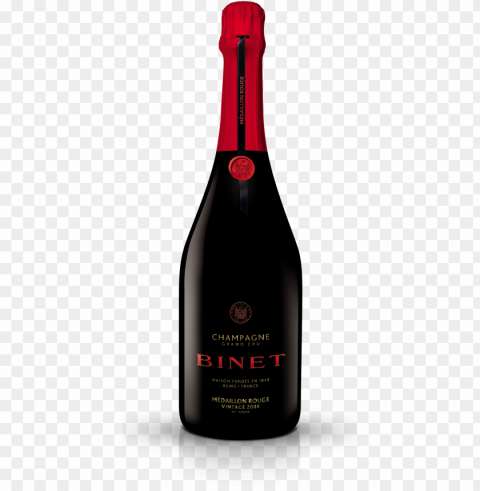 Cuvée Binet Médaillon Rouge Vintage - Wine PNG For Educational Use