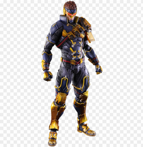 cyclops collectible figure - cyclops play arts kai PNG with no registration needed
