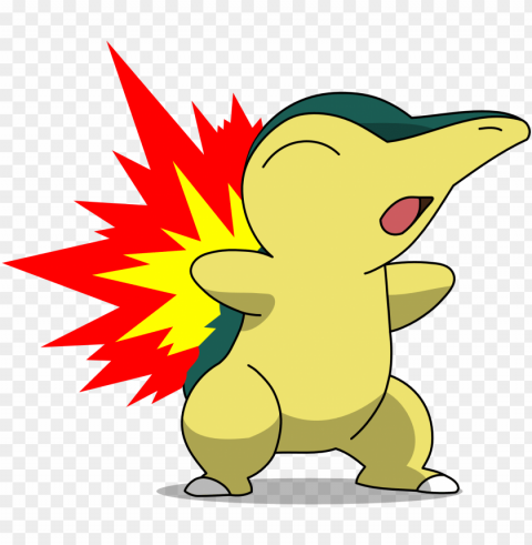 Cyndaquil By Mighty355-d7eovjd - Pokemon Cyndaquil PNG Images With Transparent Elements