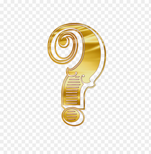 cyrillic question mark Isolated Illustration with Clear Background PNG