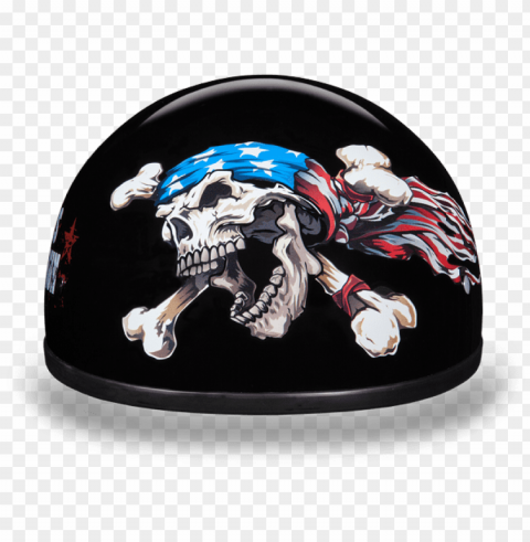 d - o - t - daytona skull cap- w patriot - daytona helmets dot daytona skull cap- w patriot Transparent picture PNG