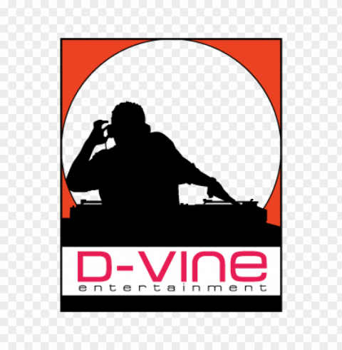 d-vine entertainment logo vector free download Isolated Character with Clear Background PNG