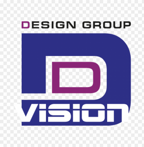 d vision vector logo Isolated Design Element in HighQuality Transparent PNG