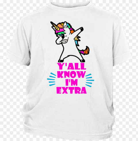 dabbing unicorn extra youth white t-shirt - team valor - pokemon go into the fire tshirt hoodies PNG Graphic Isolated with Clear Background