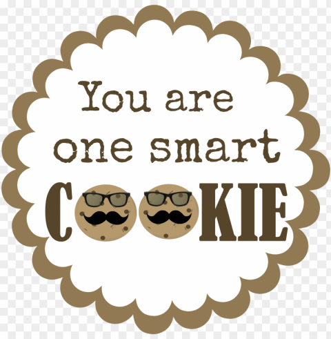 dad you are one smart cookie printable PNG with clear overlay