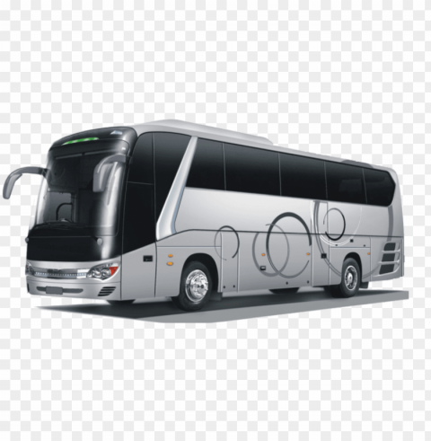 daewoo bus - volvo luxury bus PNG with Transparency and Isolation