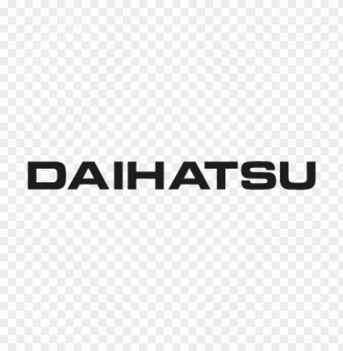 daihatsu eps vector logo Transparent PNG Isolated Graphic Design