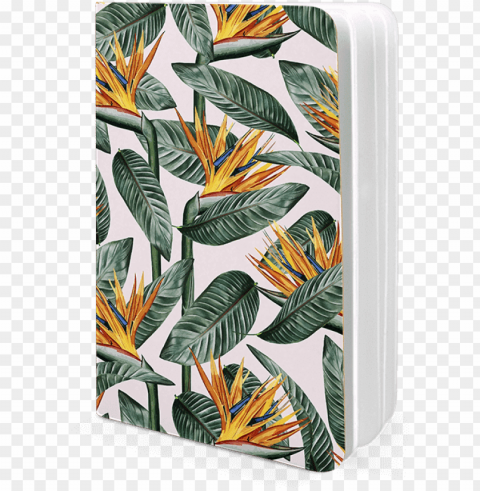 dailyobjects bird of paradise leaves a5 notebook plain - cushio PNG graphics with alpha transparency bundle