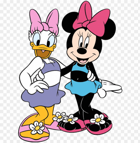 daisy duck clip art disney galore in - daisy duck and minnie mouse Transparent PNG picture