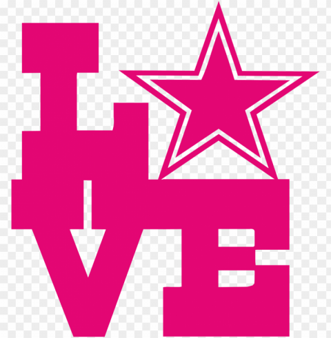 dallas cowboys pink star dallas - fathead nfl logo wall decal nfl team dallas cowboys Transparent Background PNG Isolated Pattern