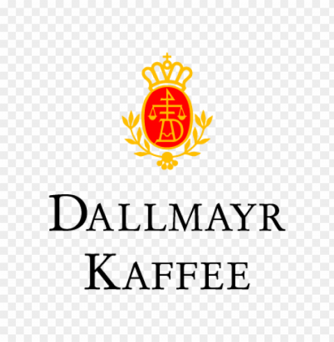 dallmayr kaffee vector logo PNG Image Isolated on Clear Backdrop