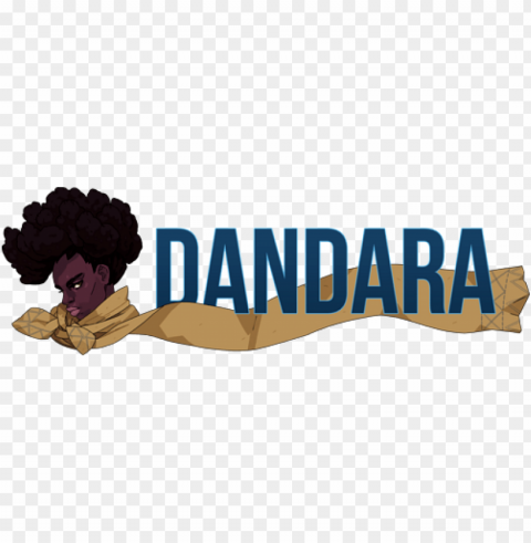 Dandara Trials Of Fear Logo Isolated Character With Clear Background PNG