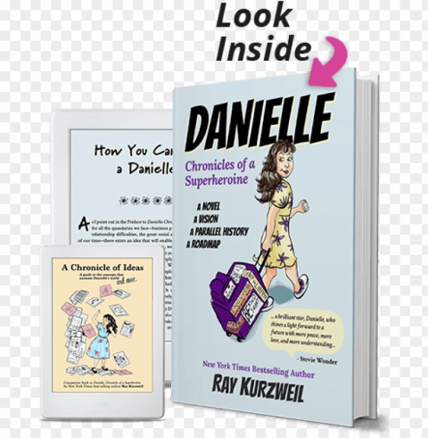 danelle books by ray kurzweil PNG Graphic Isolated with Clear Background