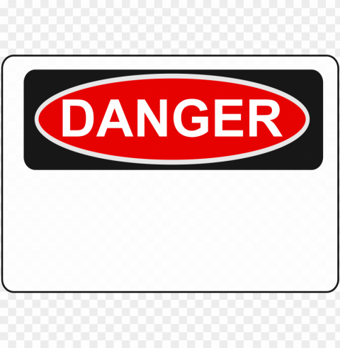 danger Isolated Element on Transparent PNG