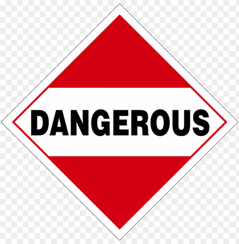 danger Isolated Item in HighQuality Transparent PNG