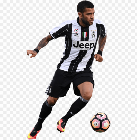 Dani Alves Render - Daniel Alves Juventus Clear Background PNG Isolated Illustration