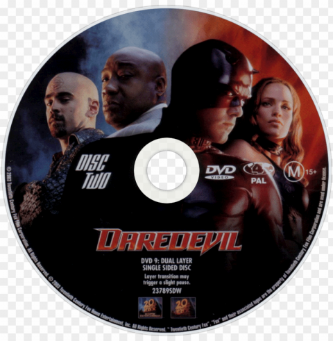 daredevil movie dvd cover PNG Image Isolated on Clear Backdrop