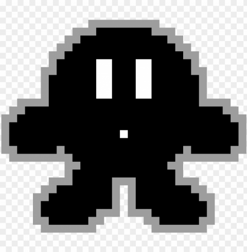 Dark Kirby - Ico Isolated Subject In Transparent PNG Format