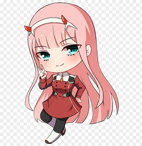 darling in the franxx 02 Clear Background Isolated PNG Icon