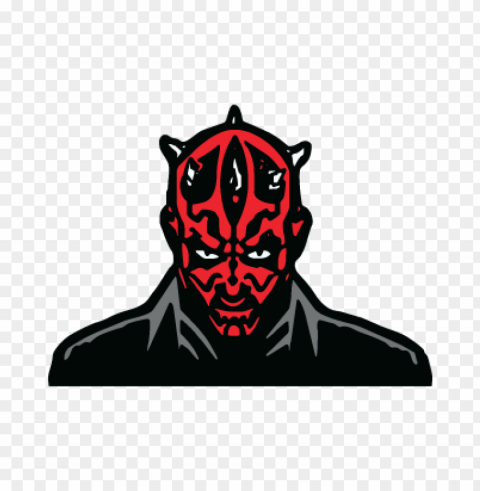 darth maul logo vector free download Isolated Graphic on Transparent PNG