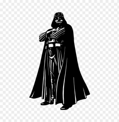 darth vader coloring book sketch logo vector PNG cutout