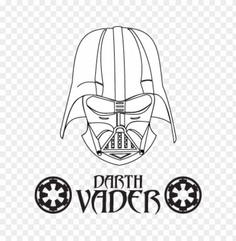 darth vader logo vector free Isolated Design Element in PNG Format