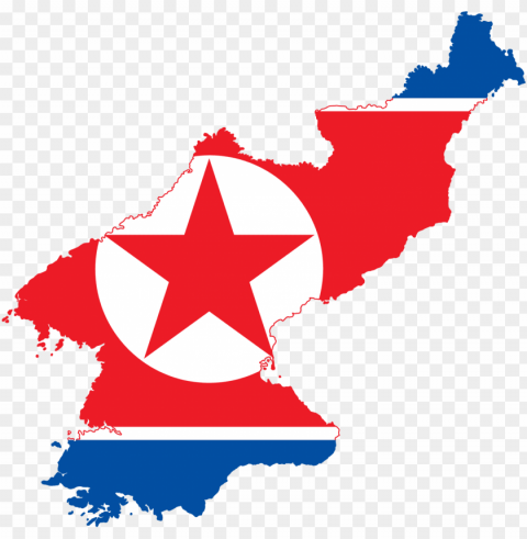 darwinek creative commons - north korea flag country PNG graphics with alpha transparency broad collection